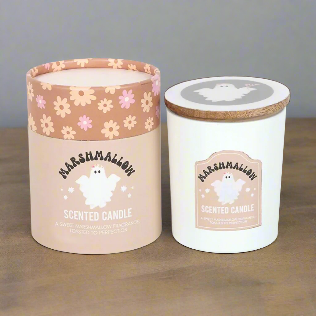 Ghost Toasted Marshmallow Candle
