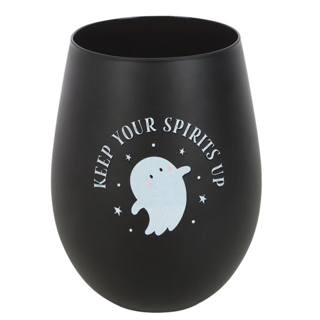 Keep Your Spirits Up Stemless Ghost Glass
