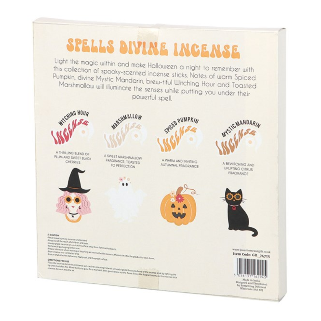 Spells Divine Halloween Incense Stick Gift Set