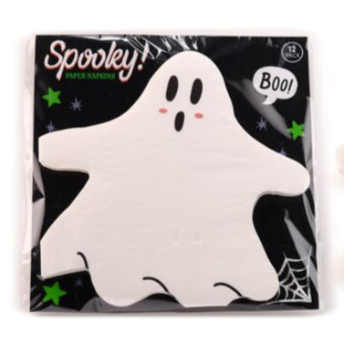 ghost shaped paper napkins