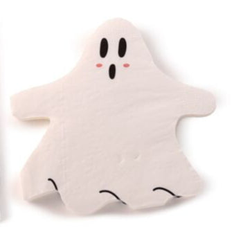 ghost shaped napkins