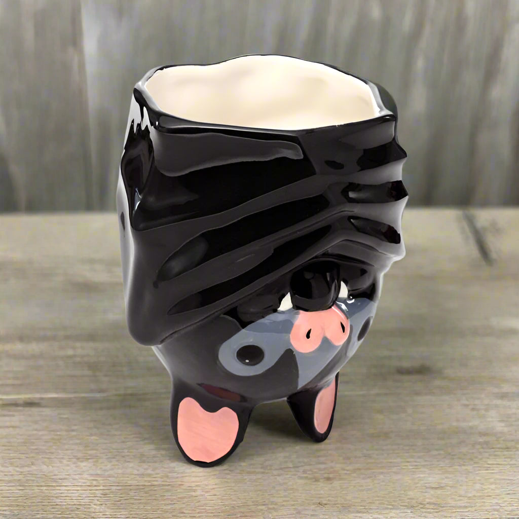 Novelty Upside Down Ceramic Mug - Bat