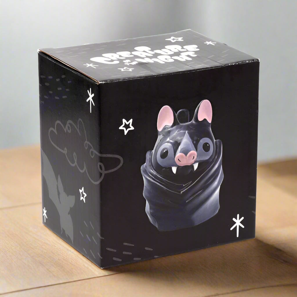 Novelty Upside Down Ceramic Mug - Bat