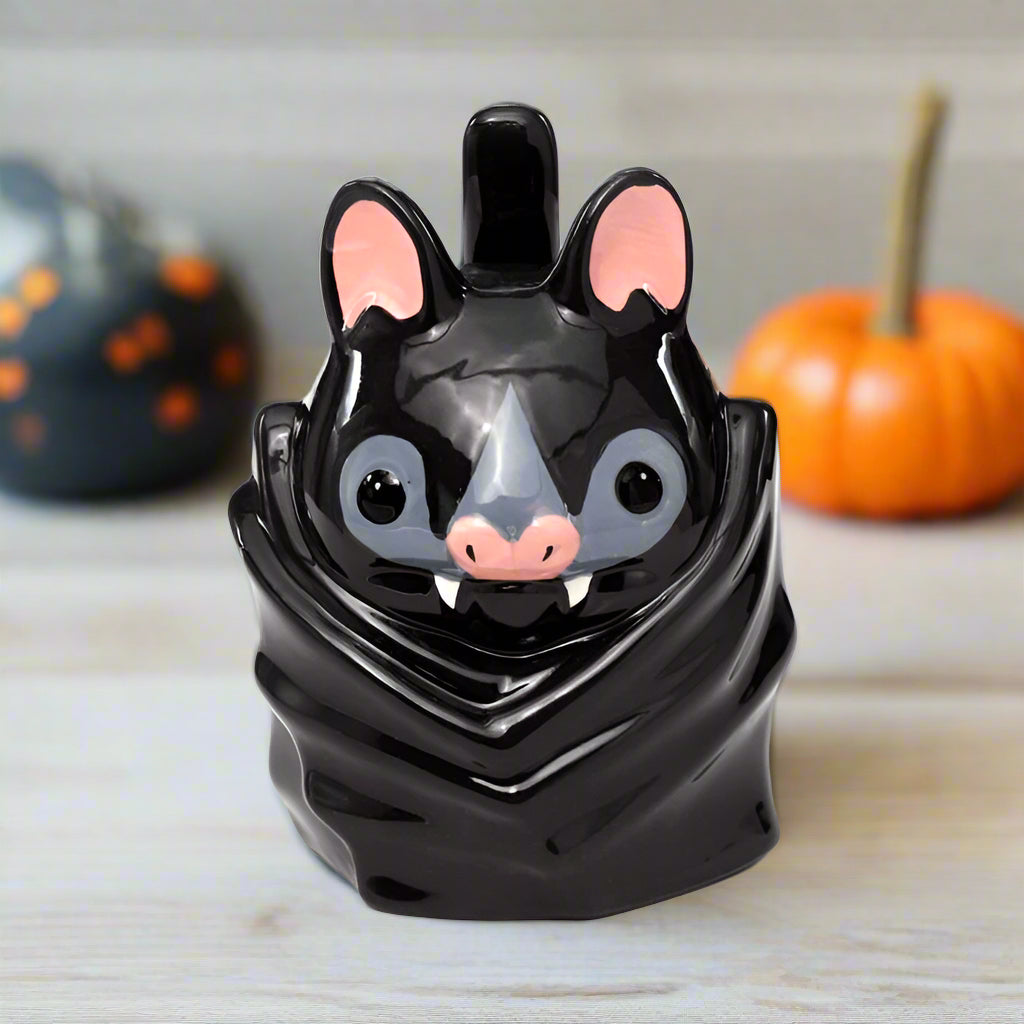 Novelty Upside Down Ceramic Mug - Bat