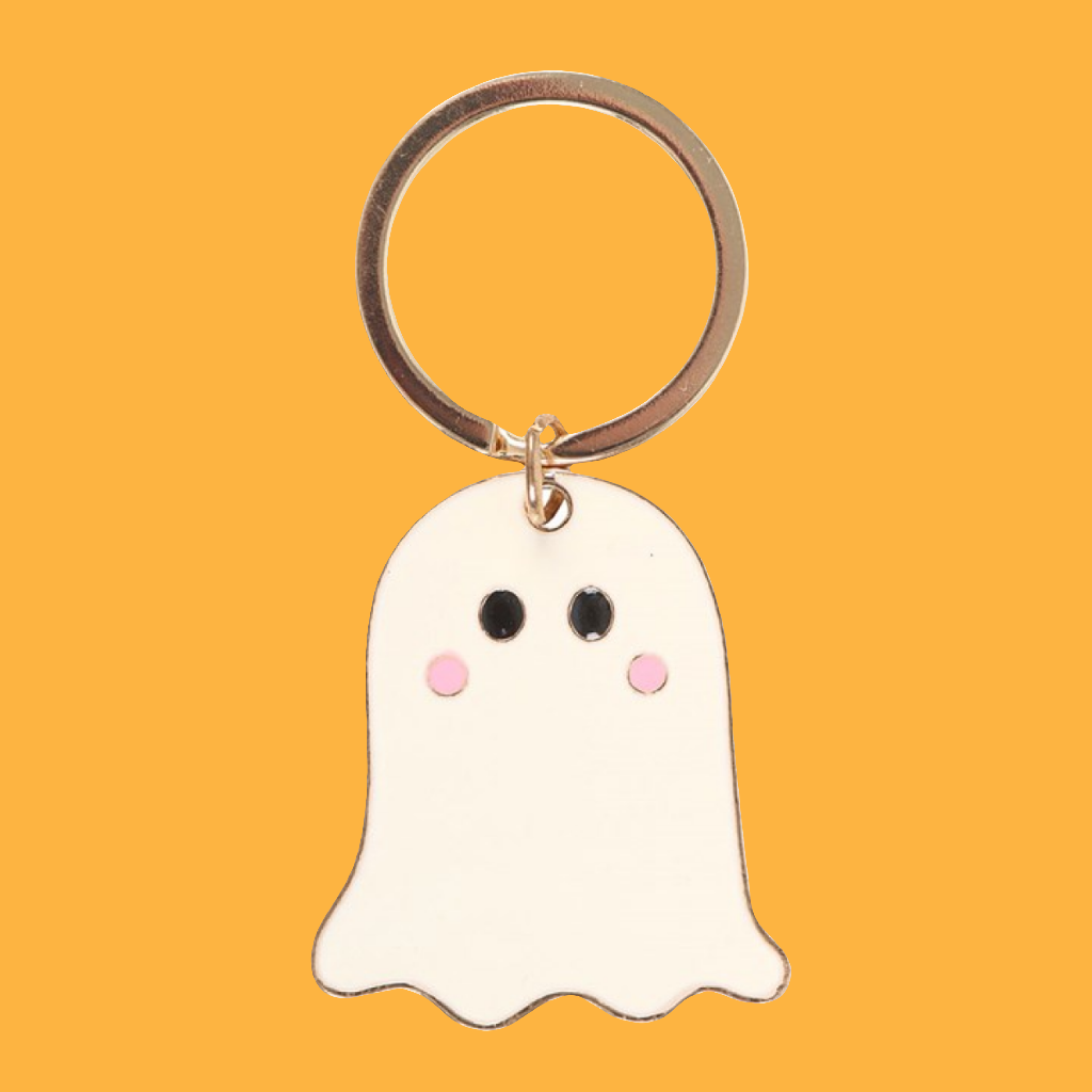 Ghost With The Most Glow in the Dark Keyring