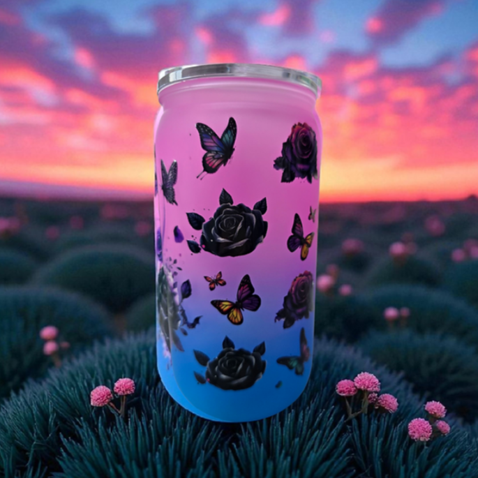 Mystic Owl Ombre Libbey Can 16oz