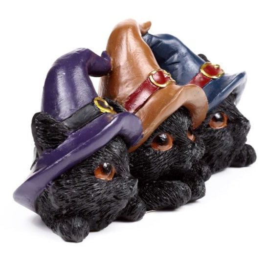 Witches Cat - Trio in Witches Hats