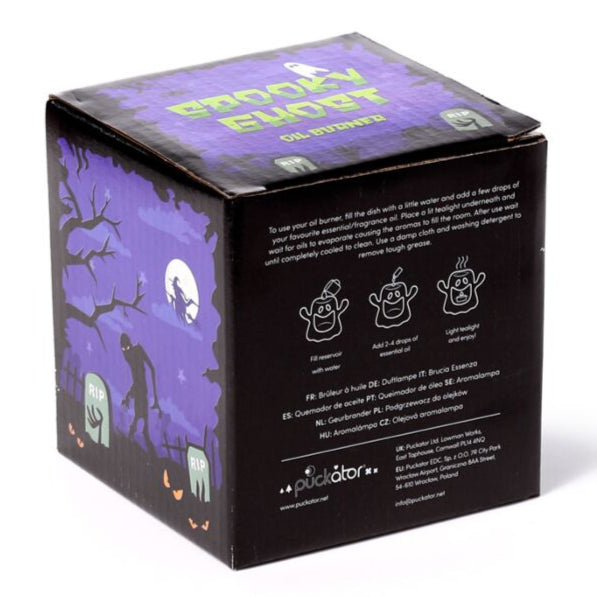 Spooky Ghost Ceramic Oil & Wax Burner