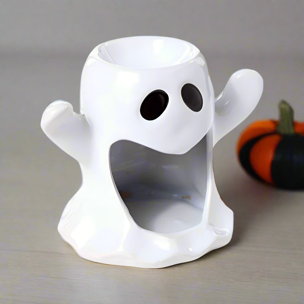 Spooky Ghost Ceramic Oil & Wax Burner