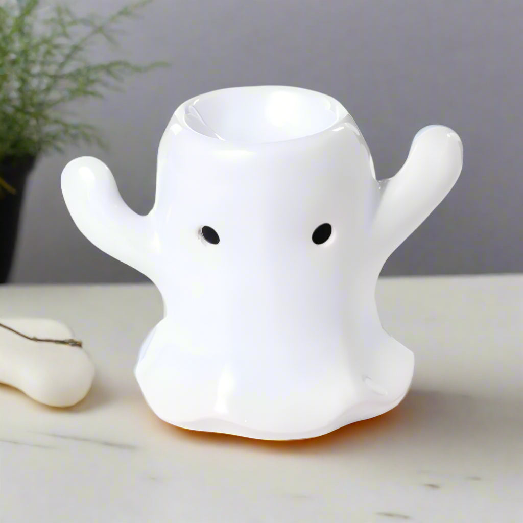 Spooky Ghost Ceramic Oil & Wax Burner