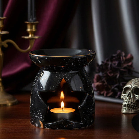 Purple Constellation Oil Burner