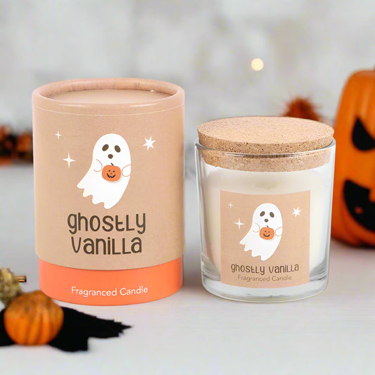 Ghostly Vanilla Candle