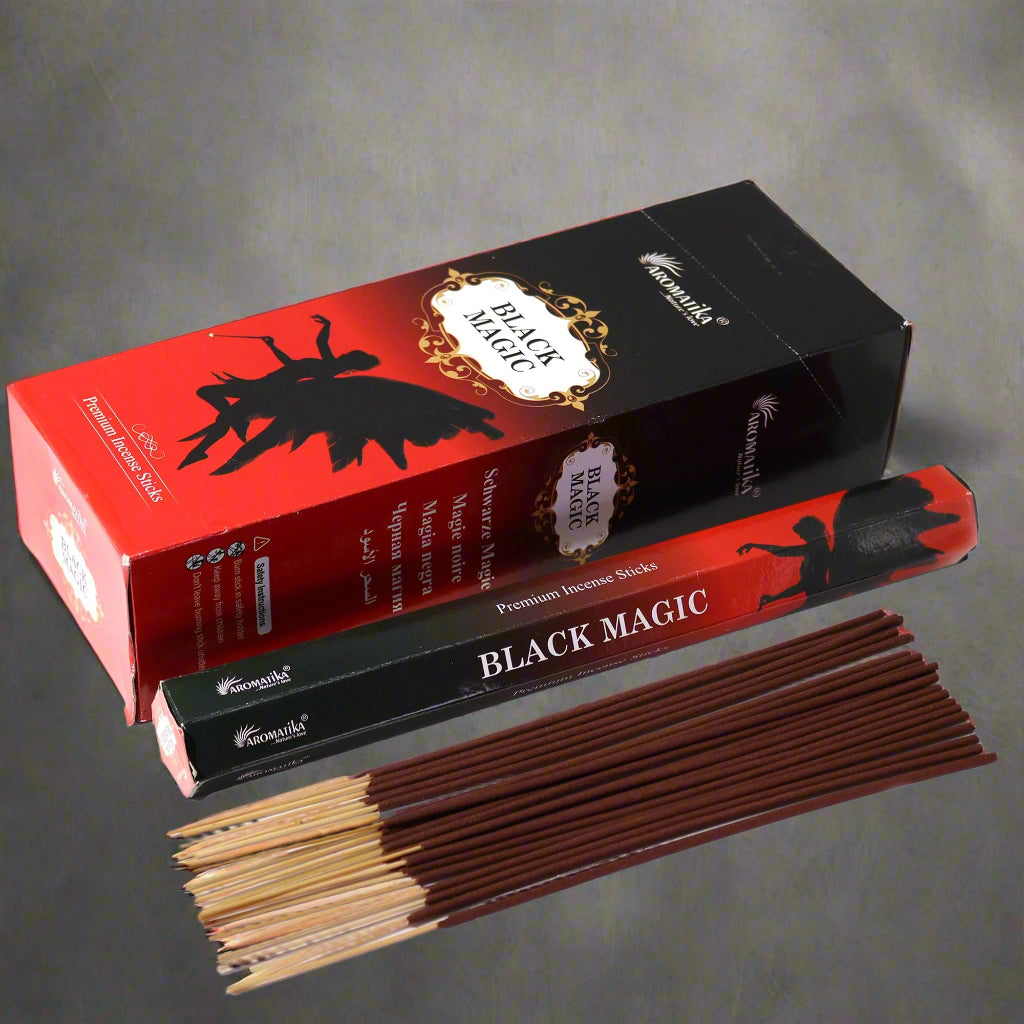 Aromatika Charcoal Free Hex Incense - Black Magic