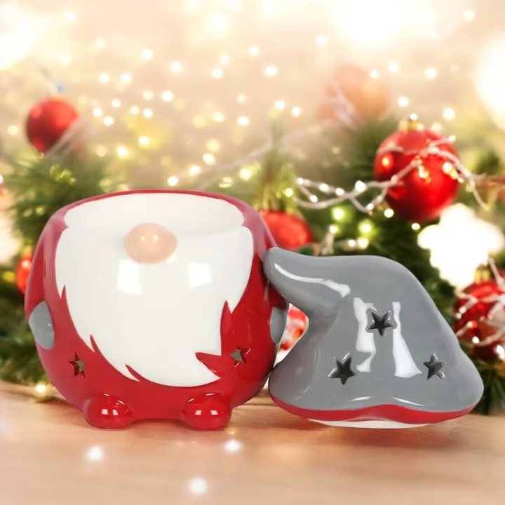 Red & Grey Christmas Gonk Wax/Oil Burner
