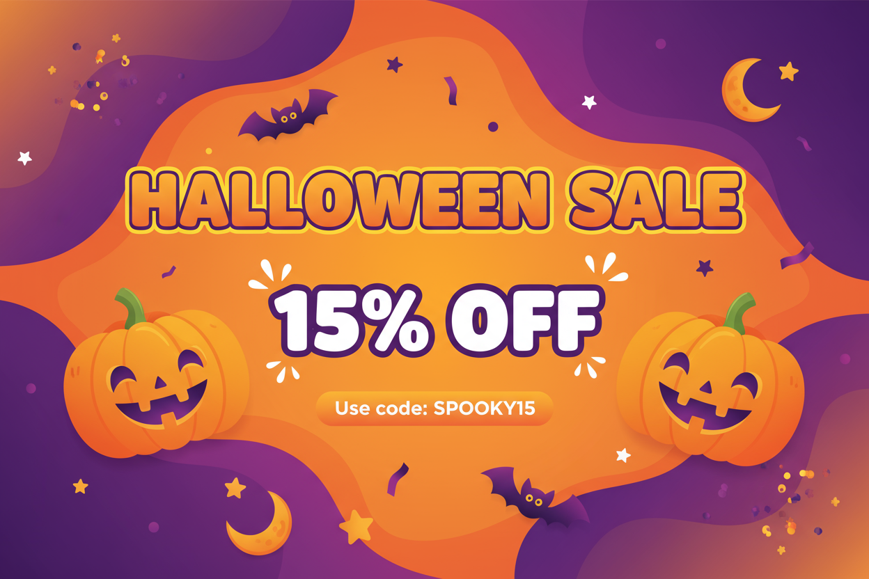 Halloween Sale Banner