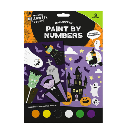Halloween Paint By Numbers
