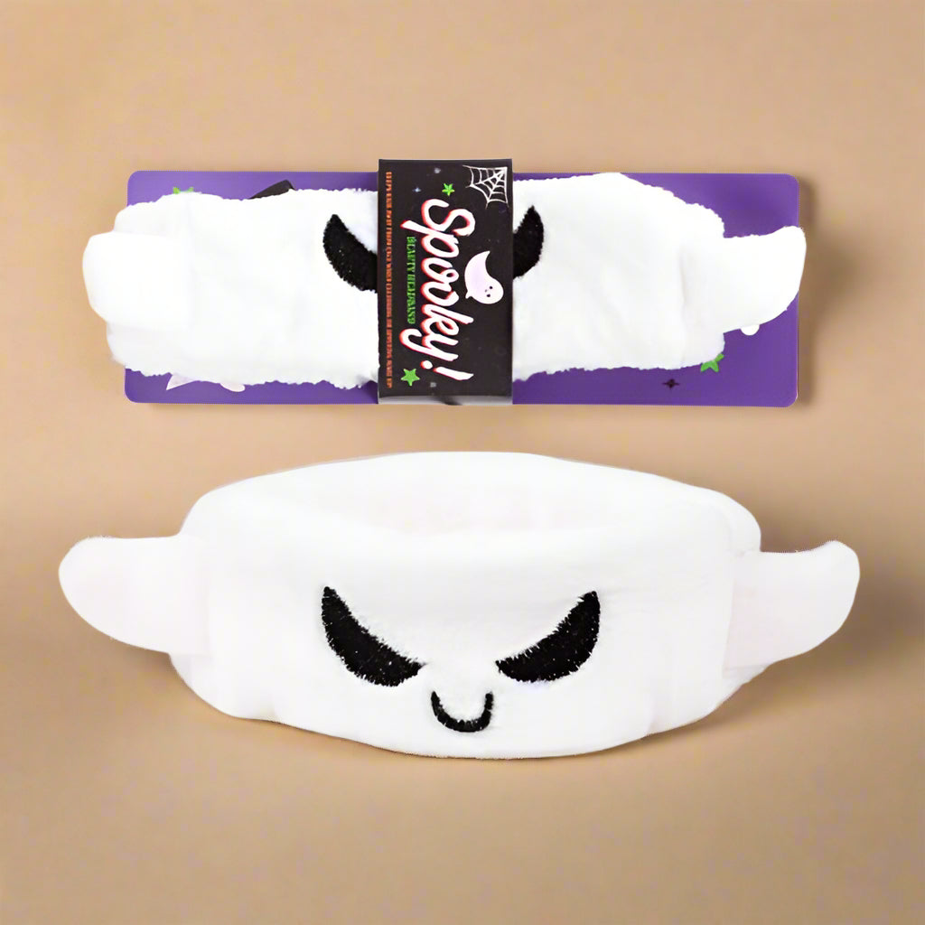 Plush Beauty Headband - Ghost