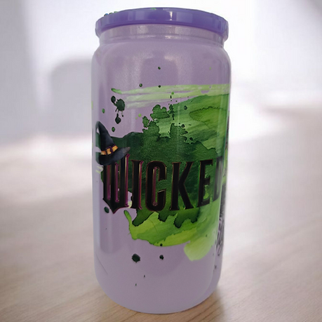 Wicked (inspired) Glass Tumbler