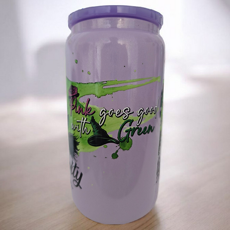 Wicked (inspired) Glass Tumbler