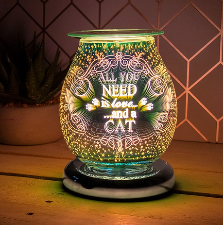 All You Need Is Love and a Cat Aroma Lamp