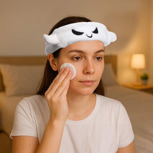 Plush Beauty Headband - Ghost