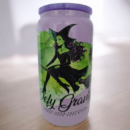 Wicked (inspired) Glass Tumbler