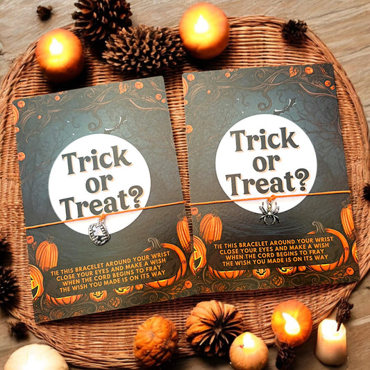 Trick Or Treat Wish Bracelets