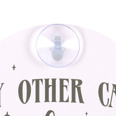 My Other Car Is A Broom - Car Window Sign